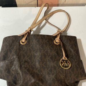 Michael Kors Tote Brown with Gold